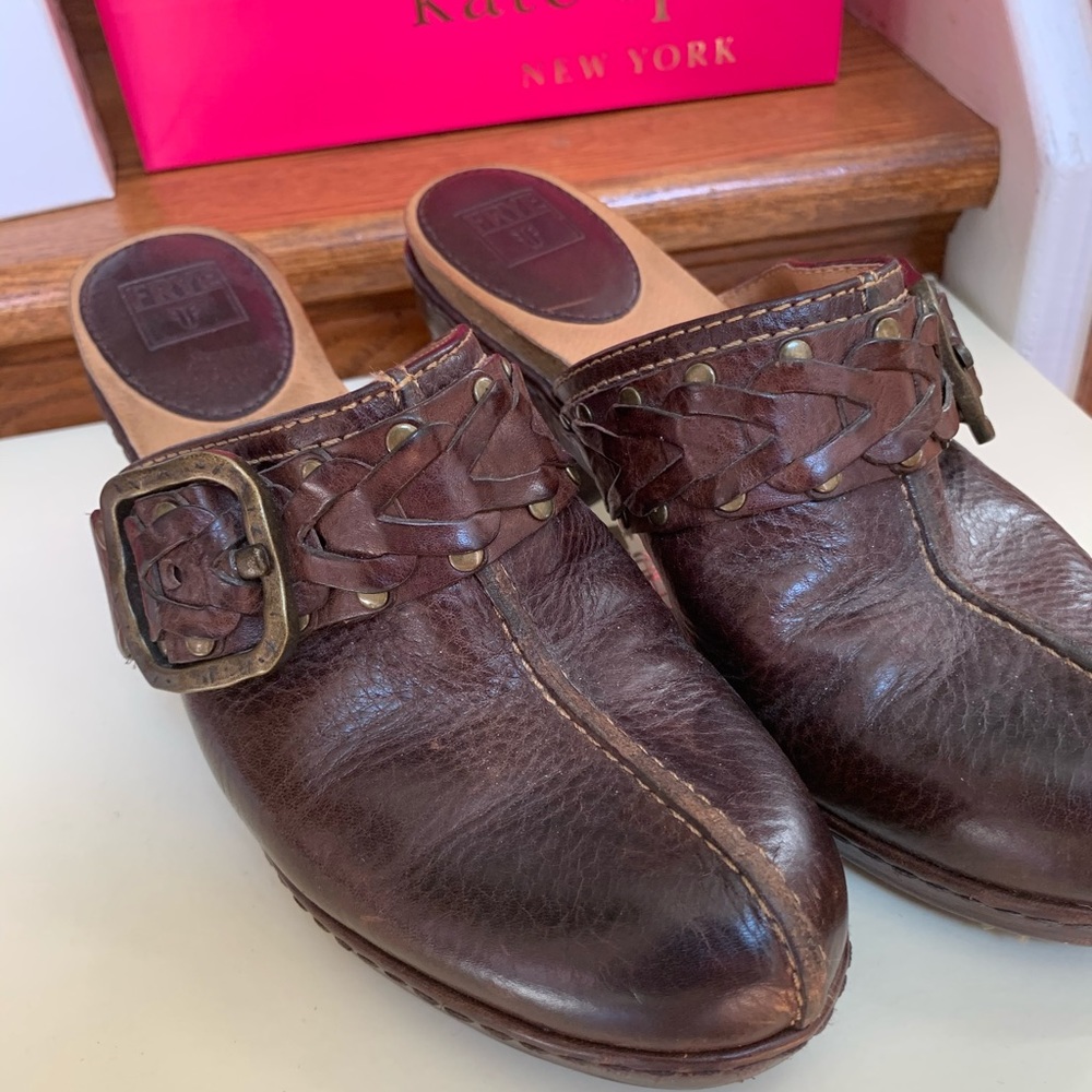 Frye Leather Clogs - Picture 2 of 16